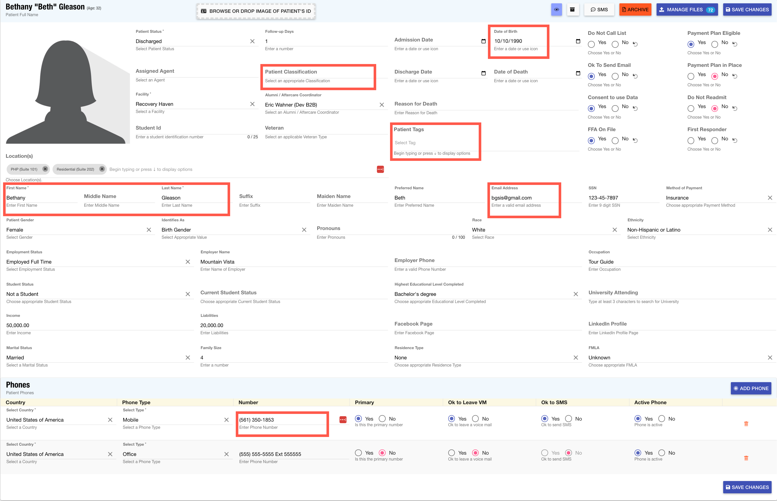 How to Create New Prospect/Patient Records Kipu CRM