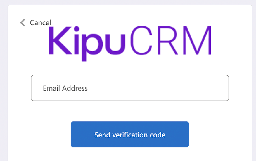 CRM Sign Up Guide Kipu CRM